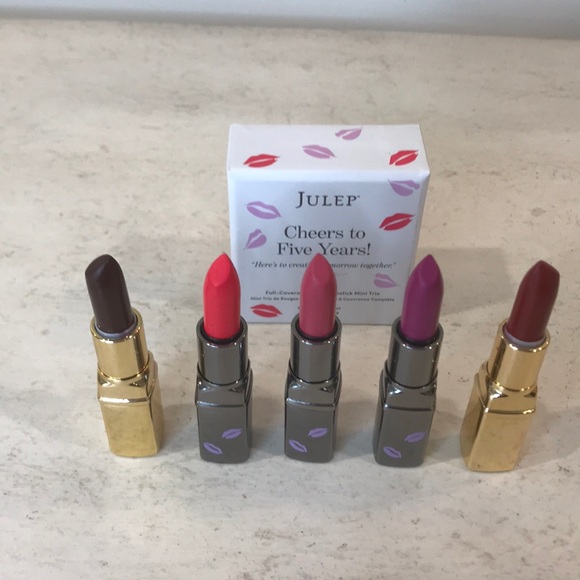 Julep Other - 5 Julep Lipstick Minis 💄